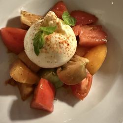 Fouquet's - More burrata and tomatoes