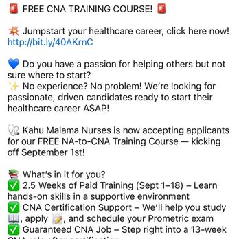 Kahu Malama Nurses - September 2025 - Employment Agencies Near Me - Honolulu, Hawaii Kahu Malama Nurses - September 2025 - Employment Agencies Near Me - Honolulu, Hawaii