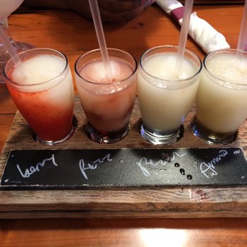 The Backyard Grill - Margarita Flight is my fav - American Near Me - Houston, Texas The Backyard Grill - Margarita Flight is my fav - American Near Me - Houston, Texas