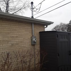 100-amp service on detached garage for EV chargers