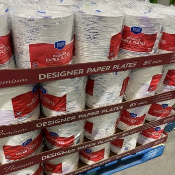BJ's Wholesale Club - Only 8.5" paper plates are these flimsy ones. - Wholesale Stores Near Me - Orlando, Florida BJ's Wholesale Club - Only 8.5" paper plates are these flimsy ones. - Wholesale Stores Near Me - Orlando, Florida