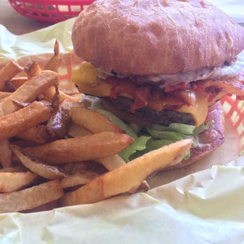 Bumblebees BBQ and Grill - the mr. kim burger with kim chi and a fried egg - New American Near Me - Midvale, Utah