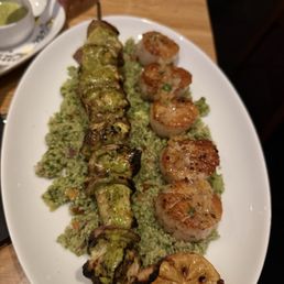 Chicken Skewer and Scallop Skewer Chicken Skewer and Scallop Skewer