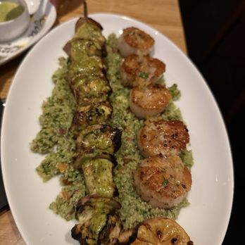 Atta Girl - Chicken Skewer and Scallop Skewer - Mediterranean Near Me - Hermosa Beach, California