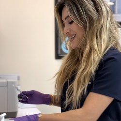Blue Medi Spa - Xeomin wrinkle relaxer treatment being prepared in Los Angeles.
