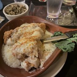 Hotel Seymour Supperclub - Chicken Cordon Bleu with wild rice
