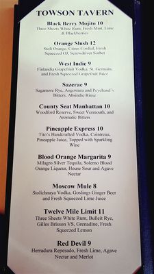 Menu photo 6 Towson Tavern Towson, MD Menu photo 6 Towson Tavern Towson, MD