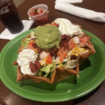 Ole Ole - Taco Salad with chicken - Tex-Mex Near Me - Plantation, Florida Ole Ole - Taco Salad with chicken - Tex-Mex Near Me - Plantation, Florida