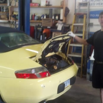 PJ Auto Repair - Sam doing some service to a 2000, 911 Carrera C2 . - Auto Repair Near Me - Horsham, Pennsylvania PJ Auto Repair - Sam doing some service to a 2000, 911 Carrera C2 . - Auto Repair Near Me - Horsham, Pennsylvania