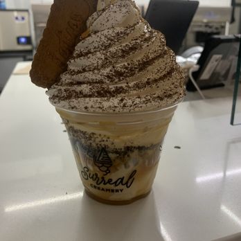 Surreal Creamery - Earl Grey Vanilla and Vietnamese Iced Coffee Swirl - Ice Cream & Frozen Yogurt Near Me - Philadelphia, Pennsylvania