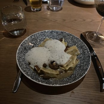 HIDE+SEEK - Mushroom agnolotti - New American Near Me - Chicago, Illinois
