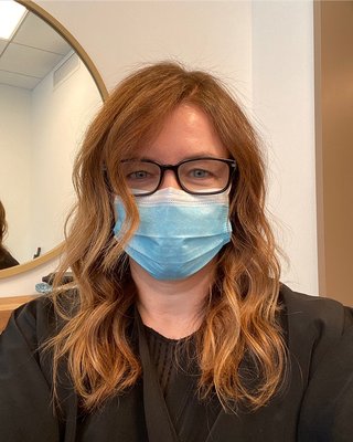 Nikki ferrara hair color by null