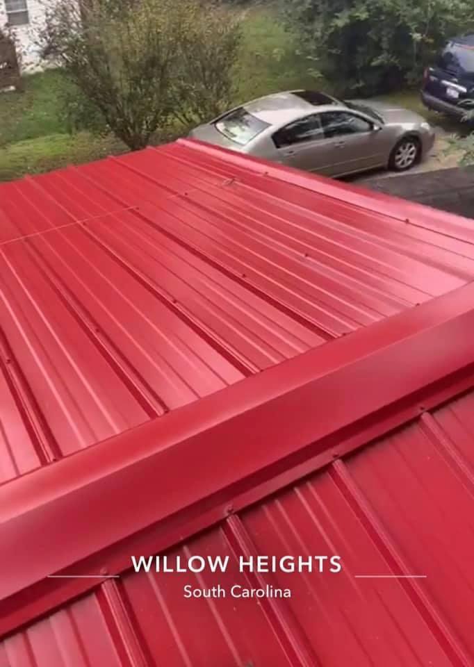 Slide of Metal Roofing RZ