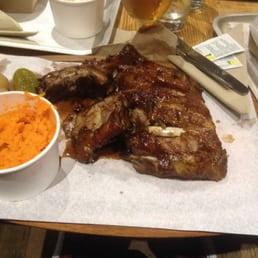 Amazing irn-bru glazed ribs!