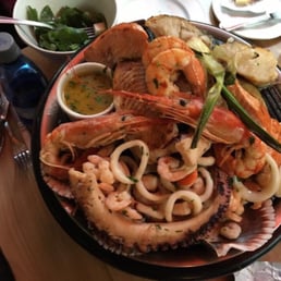 Grilled seafood for two!