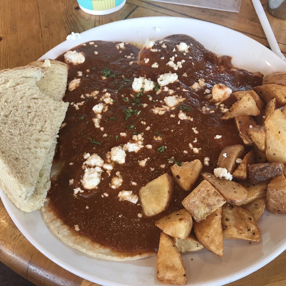 Luci's Marketplace - Huevos Rancheros* was ok - fresh bread/toast was tasty but could be toastier! - Cafes Near Me - Phoenix, Arizona