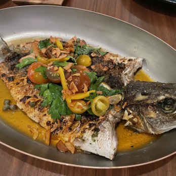 Ponto Lago - Branzino (catch of the day) - New American Near Me - Carlsbad, California