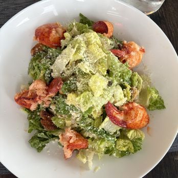 Sunsets At Senix - Caesar Salad with lobster - Seafood Near Me - Center Moriches, New York Sunsets At Senix - Caesar Salad with lobster - Seafood Near Me - Center Moriches, New York