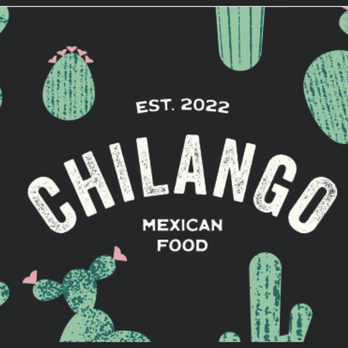 Chilango - a black background with cactuses and the words chilango - Mexican Near Me - Fernie, British Columbia Chilango - a black background with cactuses and the words chilango - Mexican Near Me - Fernie, British Columbia