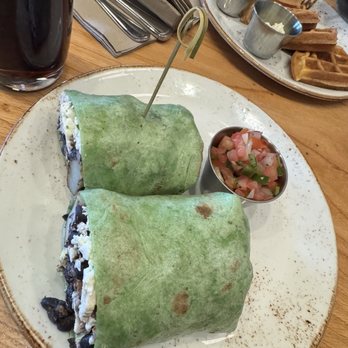 Lola’s Cafe Bar - Chicken breakfast wrap - Cocktail Bars Near Me - Lake Oswego, Oregon