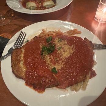 Artu - Pollo Parmigiana Spinach Manicotti - Italian Near Me - Boston, Massachusetts