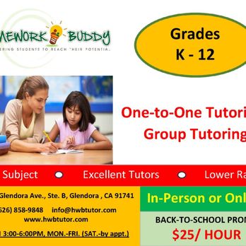 Homework Buddy - Tutoring Centers Near Me - Glendora, California Homework Buddy - Tutoring Centers Near Me - Glendora, California