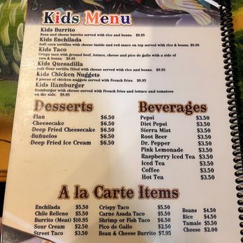 Rancho Grande Mexican Grill - Menu - Mexican Near Me - Bakersfield, California