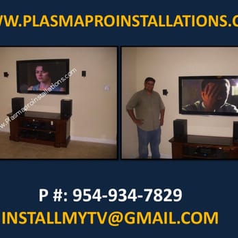 Plasma Pro Installations - Plasma TV Removal and Installation Miami, FL - Home Theatre Installation Near Me