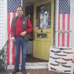 Tigger Leather Silversmith - PETER  The owner of the fun  shop  with a great selection ! Tigger Jewelry in Boothbay Harbor. Don't miss it!