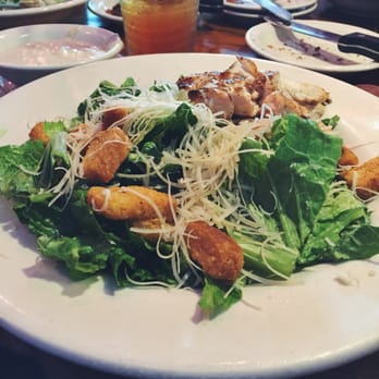 Outback Steakhouse - Chicken Caesar salad with dressing on the side - Steakhouses Near Me - Foothill Ranch, California