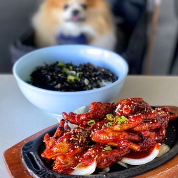 Danawa - Dakbal: Spicy Chicken Feet w/ handball rice | $21.99 (DELICIOUS!) - Asian Fusion Near Me - Santa Clara, California Danawa - Dakbal: Spicy Chicken Feet w/ handball rice | $21.99 (DELICIOUS!) - Asian Fusion Near Me - Santa Clara, California