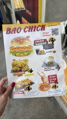 Menu photo 3 Bao Chick Irvine, CA