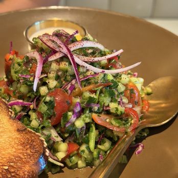 Motek - Boca Raton - Israeli salad - Mediterranean Near Me - Boca Raton, Florida