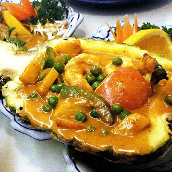 Amarin Thai Cuisine - Prawns Curry - Thai Near Me - Mountain View, California