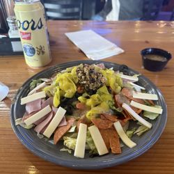 Gridiron Grill & Tap House - Italian Salad (also comes with garlic toast not in photo) -- very good!!