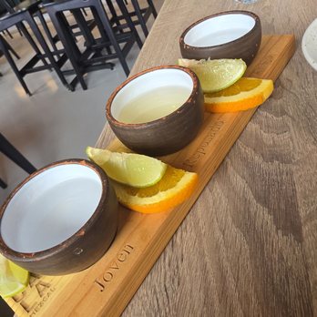 Cabo - Mezcal taster ...xicala joven, xicala reposado, and anejo - Mexican Near Me - Northbrook, Illinois Cabo - Mezcal taster ...xicala joven, xicala reposado, and anejo - Mexican Near Me - Northbrook, Illinois