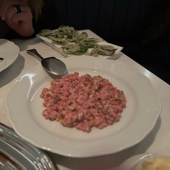 Camphor - Tartare with basil chips - French Near Me - Los Angeles, California