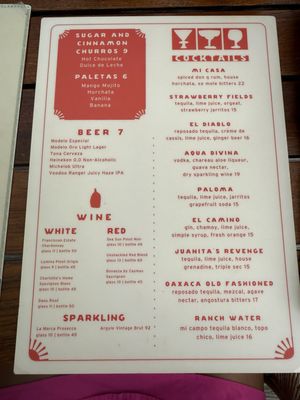 Menu photo 3 Mercado Morada Islamorada, FL