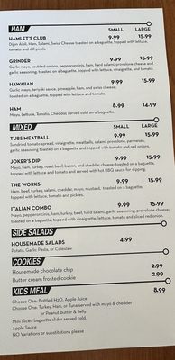 Tubs Gourmet Subs by null