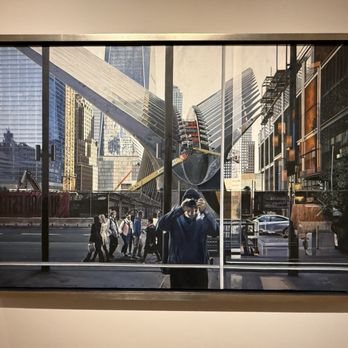 Museu Nacional Thyssen-Bornemisza - Photo 11: Self Portrait near The Oculus at the World Trade Center by Richard Estes (2017) - Museums Near Me - Madrid, M Museu Nacional Thyssen-Bornemisza - Photo 11: Self Portrait near The Oculus at the World Trade Center by Richard Estes (2017) - Museums Near Me - Madrid, M