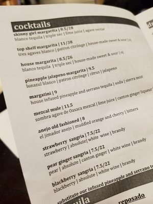 Menu photo 8 Cantina 18 Raleigh, NC