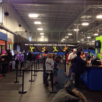 Epic Air Trampoline Park - Main entrance line. - Venues & Event Spaces Near Me - South Elgin, Illinois