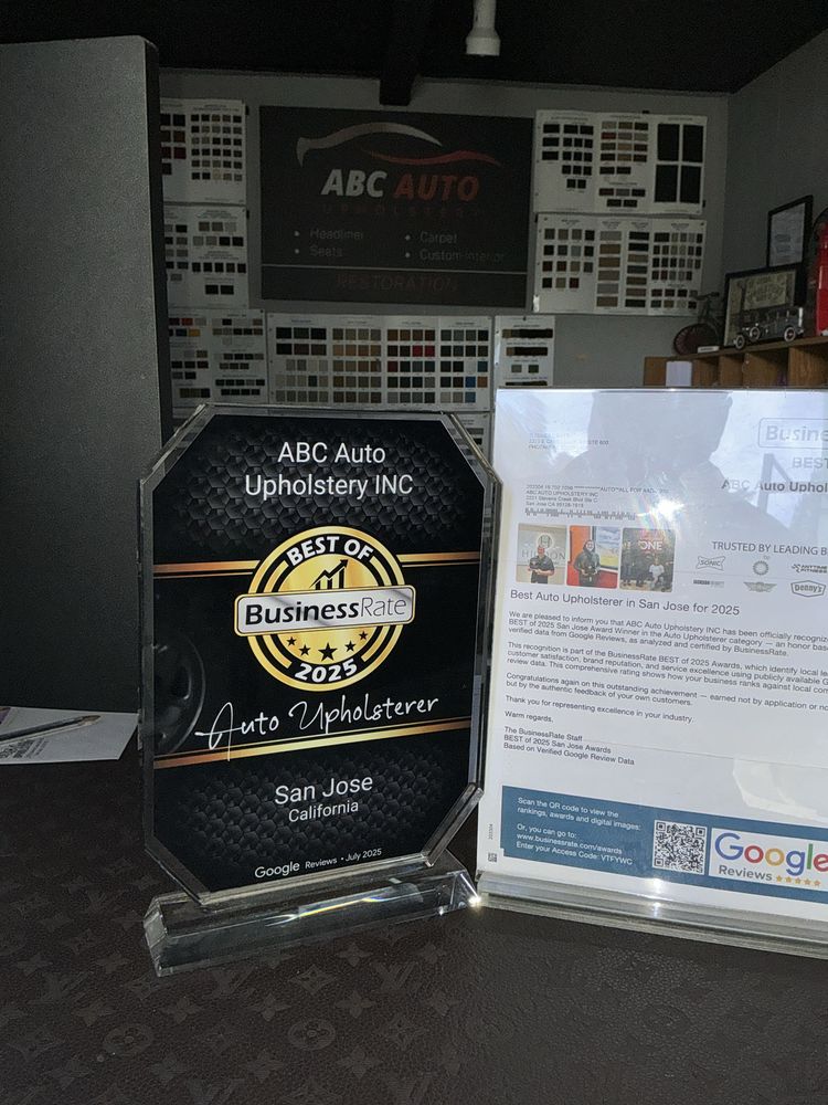 ABC Auto Upholstery - upholstery in San Jose, CA