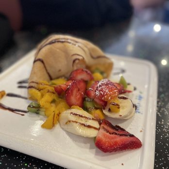 Snowflake Tea House - Strawberry crepe - Desserts Near Me - Duluth, Georgia Snowflake Tea House - Strawberry crepe - Desserts Near Me - Duluth, Georgia