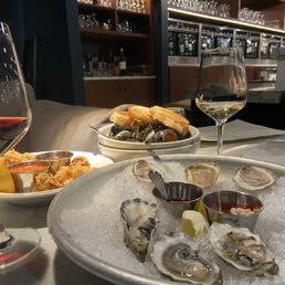 Mussels, calamari, oysters Mussels, calamari, oysters