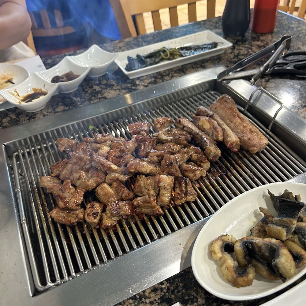 K Bbq Eel Village - Marinated pork ribs - Korean Near Me - Buena Park, California