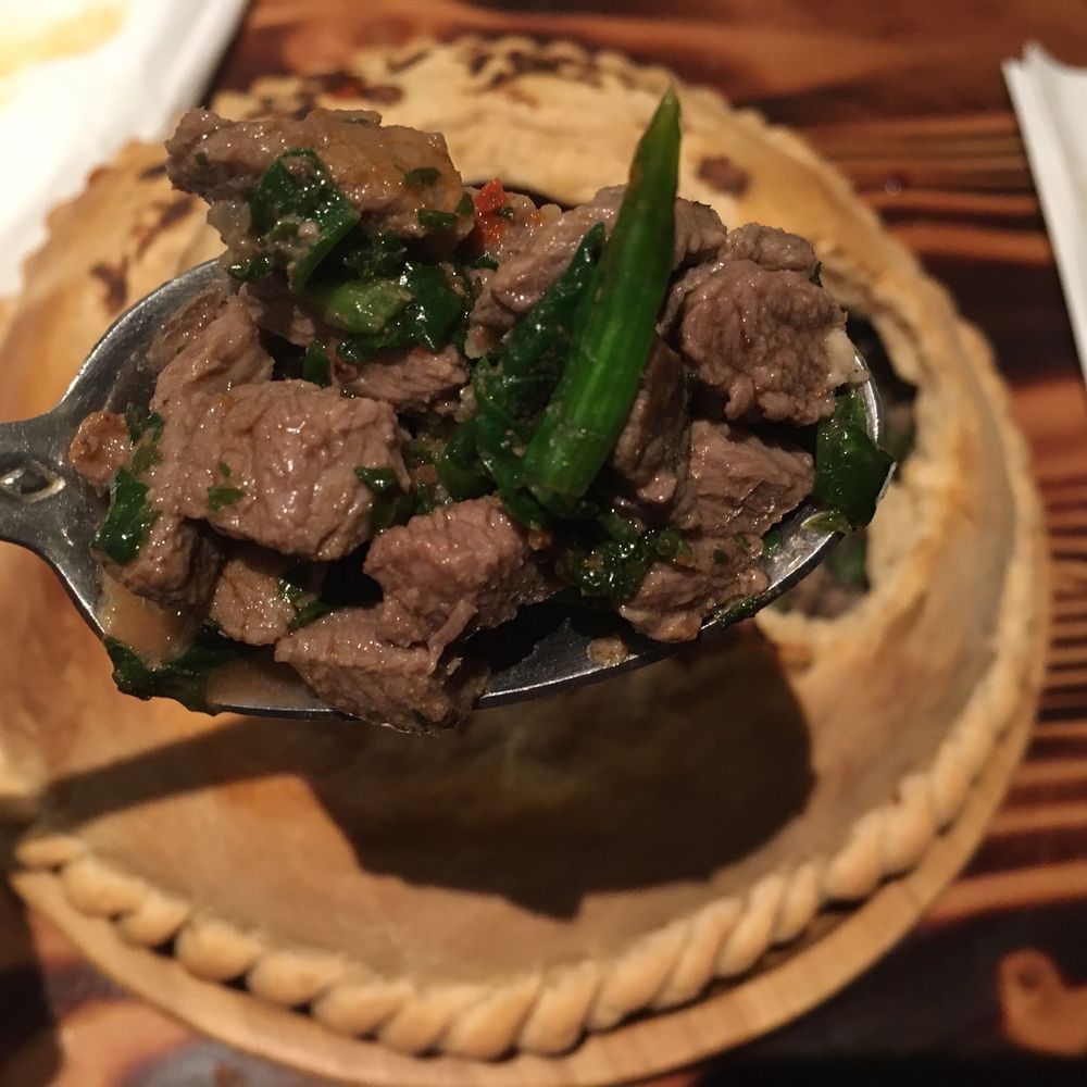 Khampa Kitchen - Spoonful of beef filling - Himalayan/Nepalese Near Me - Jackson Heights, New York Khampa Kitchen - Spoonful of beef filling - Himalayan/Nepalese Near Me - Jackson Heights, New York