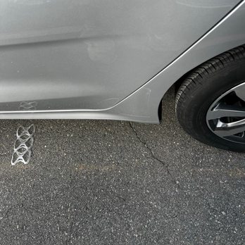 Worldwide Auto Body 2 - Scratched and pull pen marks from pulling body out during repair - Body Shops Near Me - Winston-Salem, North Carolina