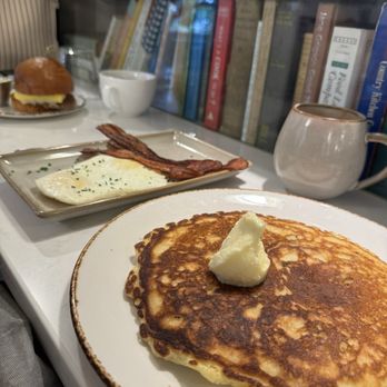 Pennyroyal Cafe & Provisions - Sat at the booth. By the kitchen - Breakfast & Brunch Near Me - Saugatuck, Michigan Pennyroyal Cafe & Provisions - Sat at the booth. By the kitchen - Breakfast & Brunch Near Me - Saugatuck, Michigan