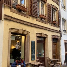 Outside